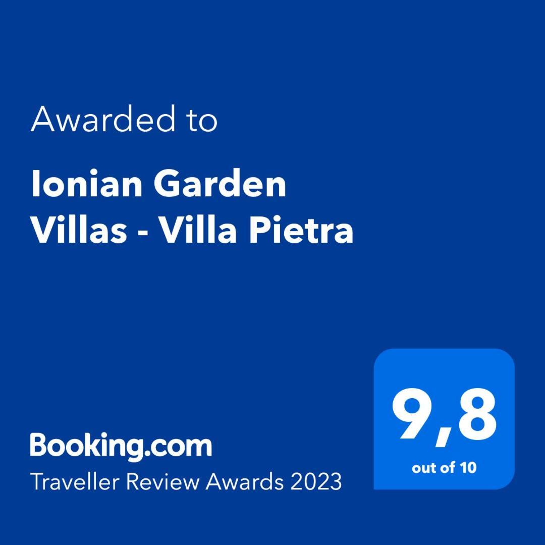 Ionian Garden Villas - Villa Pietra Mpenitses Eksteriør billede