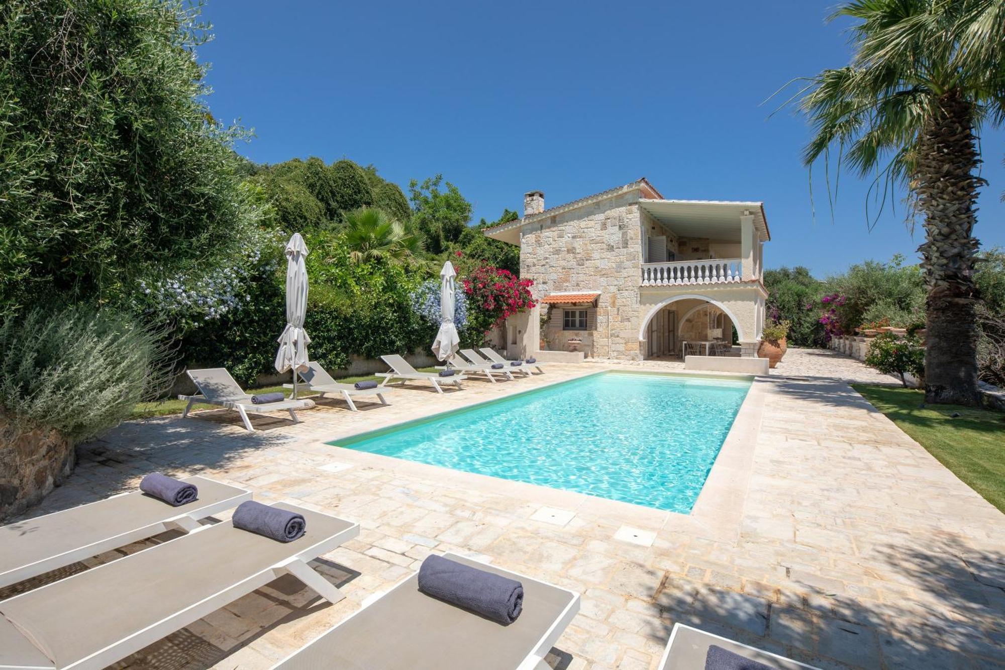 Ionian Garden Villas - Villa Pietra Mpenitses Eksteriør billede