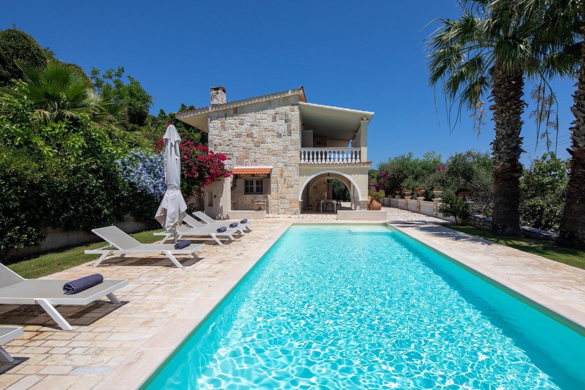 Ionian Garden Villas - Villa Pietra Mpenitses Eksteriør billede