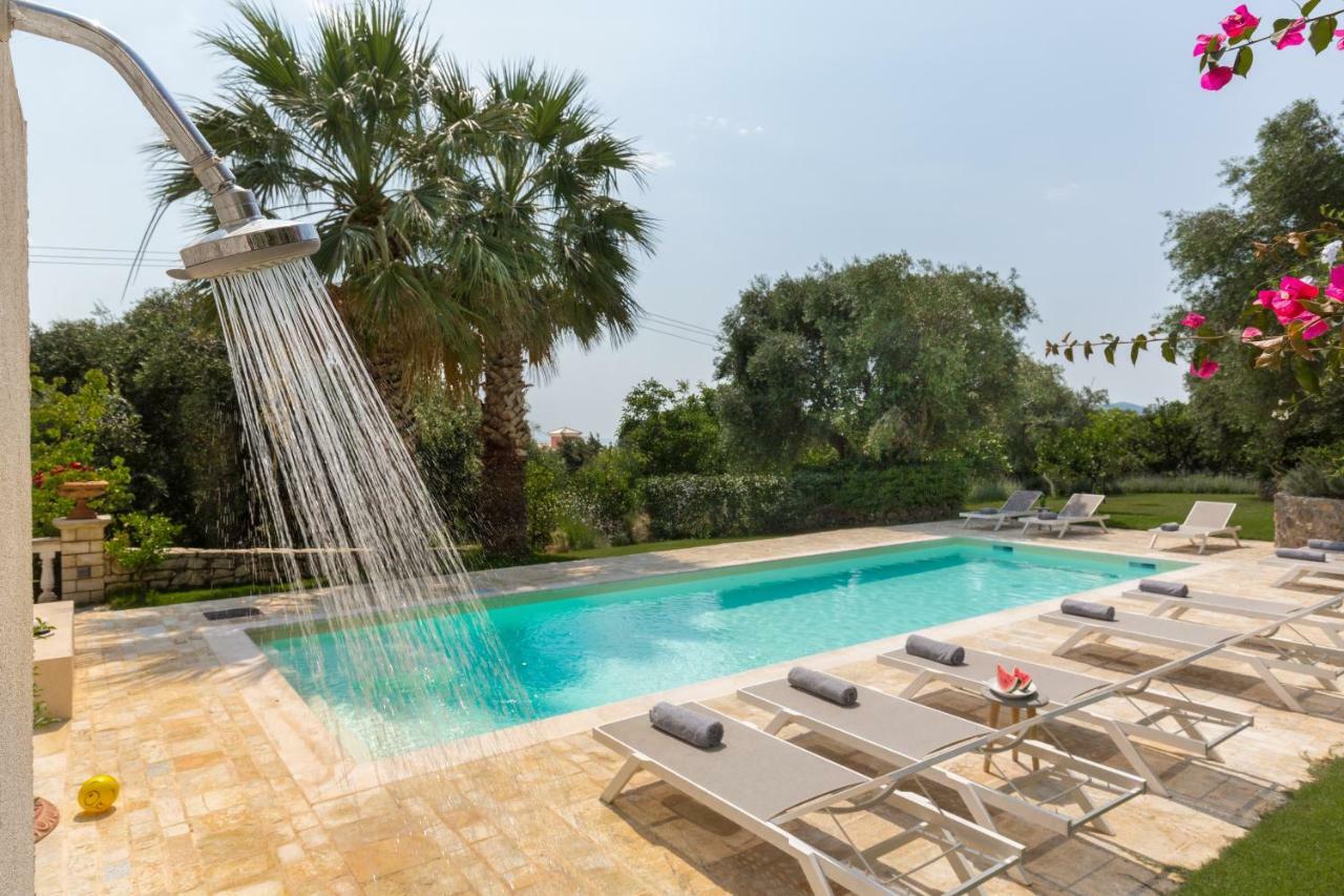Ionian Garden Villas - Villa Pietra Mpenitses Eksteriør billede