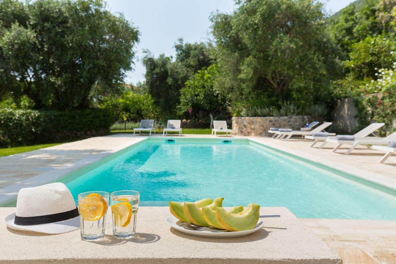 Ionian Garden Villas - Villa Pietra Mpenitses Eksteriør billede